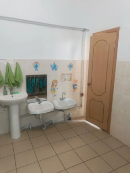 Туалетная комната - умывальная зона